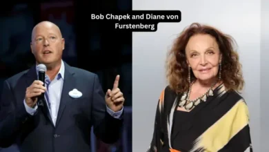Bob Chapek and Diane von Furstenberg