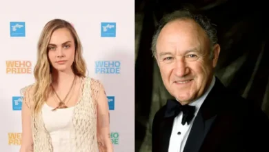 Cara Delevingne and Gene Hackman