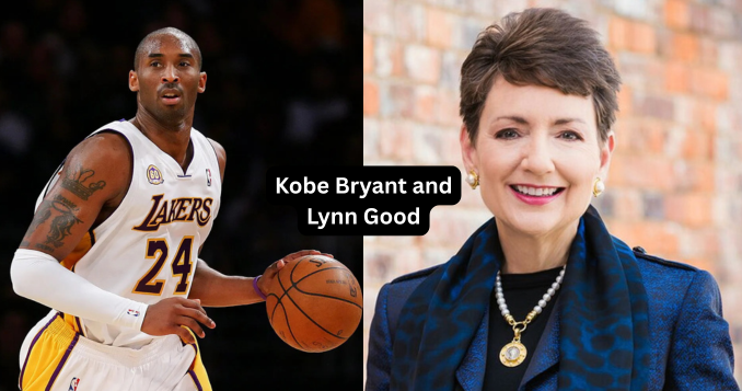 Kobe Bryant and Lynn Good