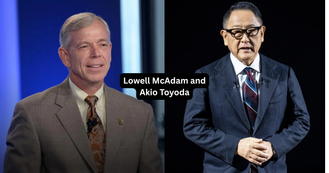 Lowell McAdam and Akio Toyoda