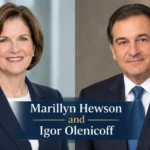 Marillyn Hewson and Igor Olenicoff