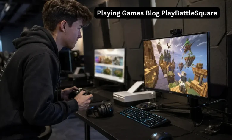 Playing Games Blog PlayBattleSquare