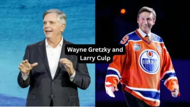Wayne Gretzky and Larry Culp