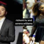 Richard Liu and Serena Williams