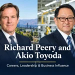 Richard Peery and Akio Toyoda
