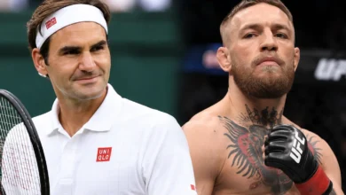 Roger Federer and Conor McGregor