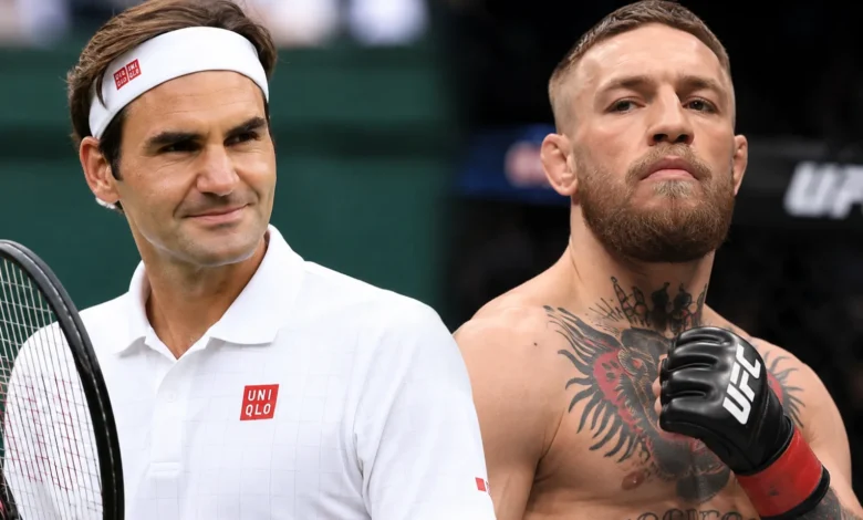 Roger Federer and Conor McGregor