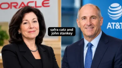 Safra Catz and John Stankey