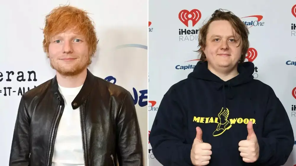 Sean Connolly and Ed Sheeran