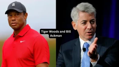 Tiger Woods and Bill Ackman