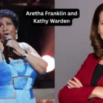 Aretha Franklin and Kathy Warden