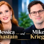Jessica Chastain and Mike Krieger