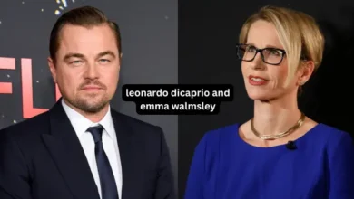 Leonardo DiCaprio and Emma Walmsley
