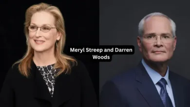 Meryl Streep and Darren Woods