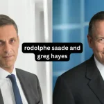Rodolphe Saadé and Greg Hayes