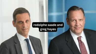 Rodolphe Saadé and Greg Hayes