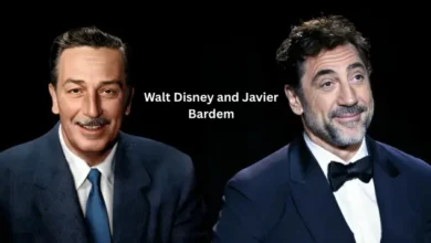 Walt Disney and Javier Bardem