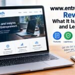 www.entretech.org Review: What It Is, Features, and Legitimacy
