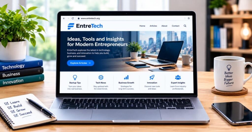 www.entretech.org Review: What It Is, Features, and Legitimacy
